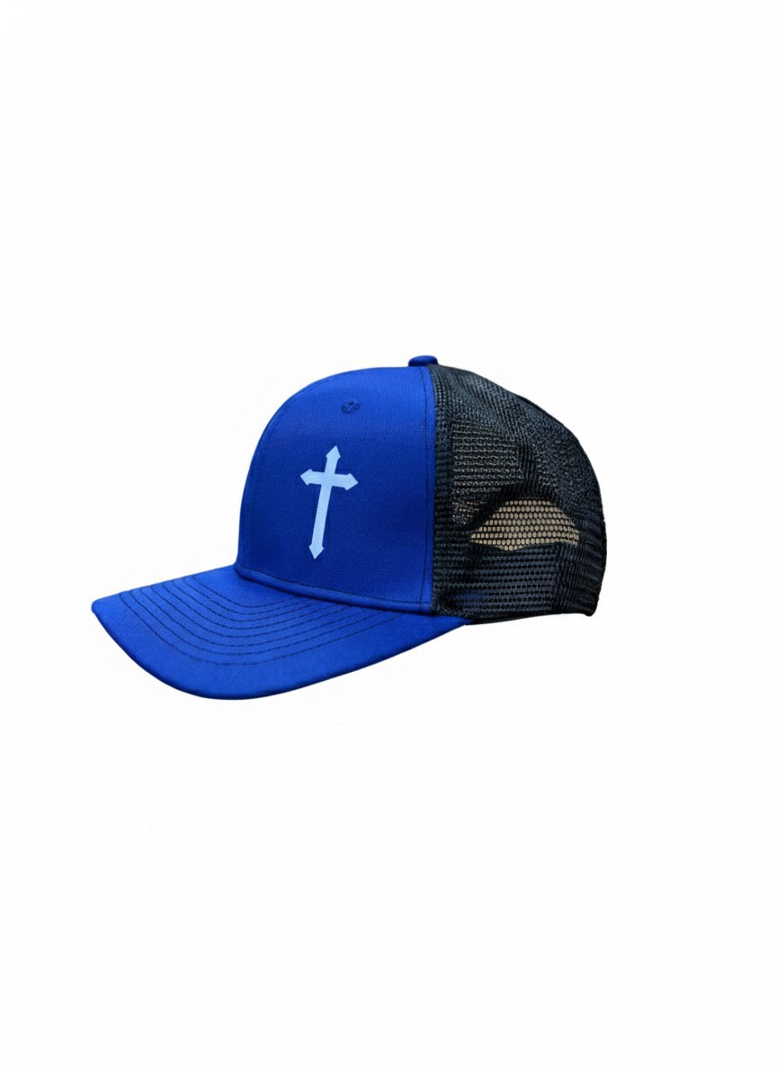 Caps with white cross
