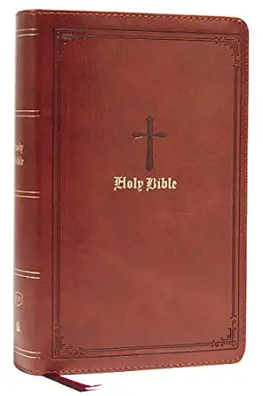 KJV End-Of-Verse Ref Bible Personal Size L/P Brown