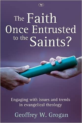 Faith Once Entrusted To The Saints?
