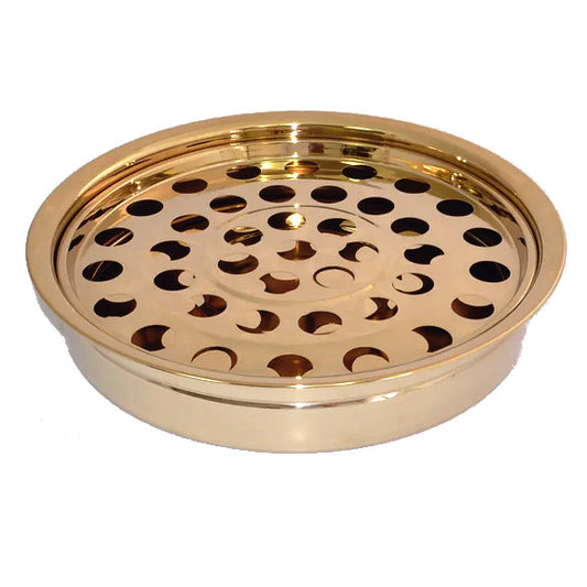 Communion Cup Tray - Goldtone