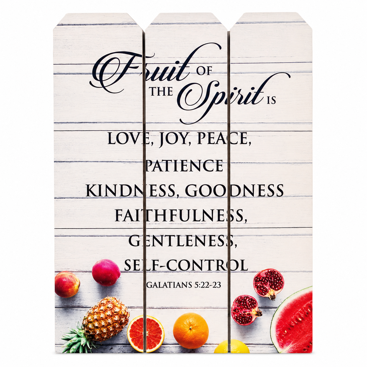 Plaque Wood - Fruit of the Spirit (A5)