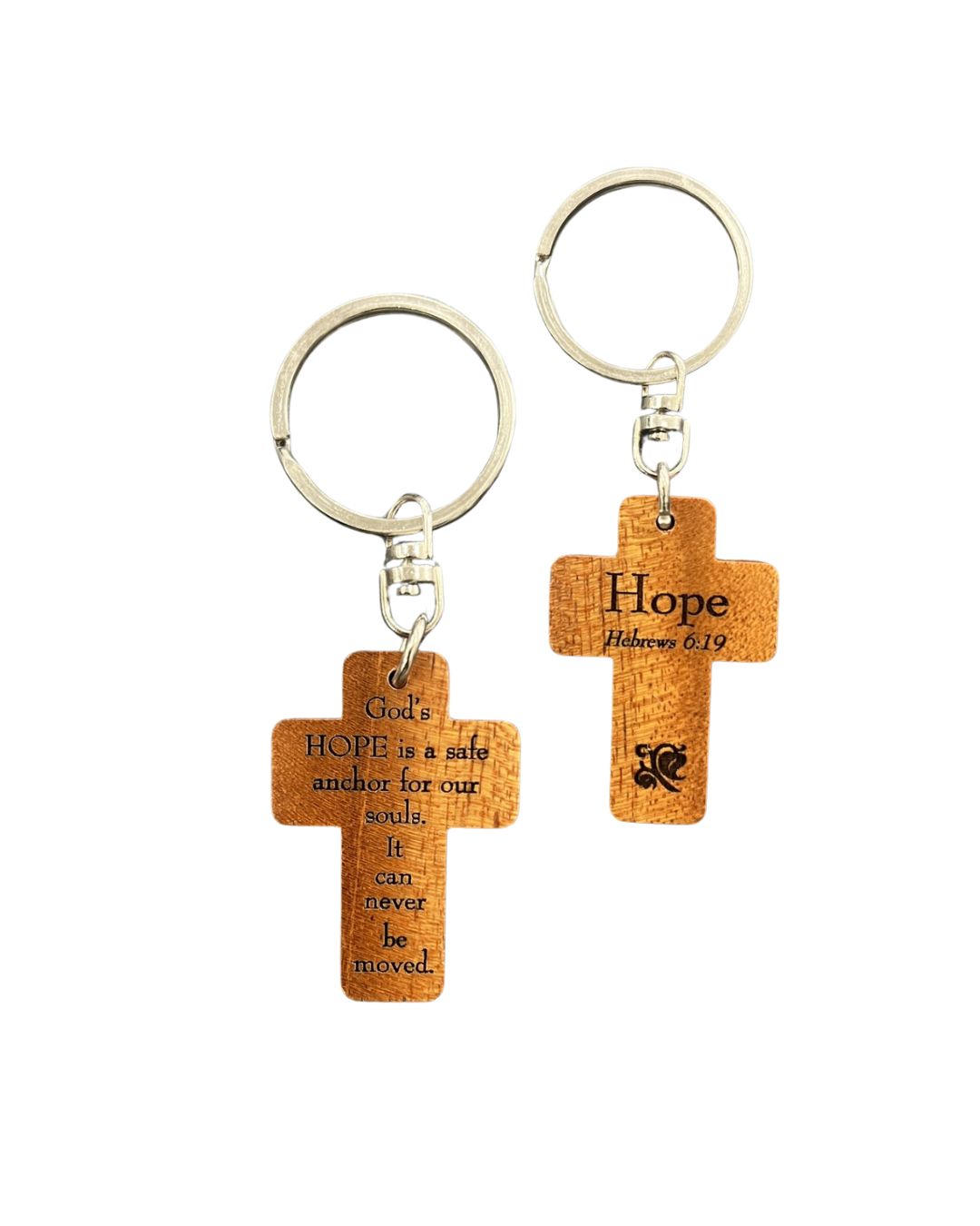 Key Ring Mahogany -Hope