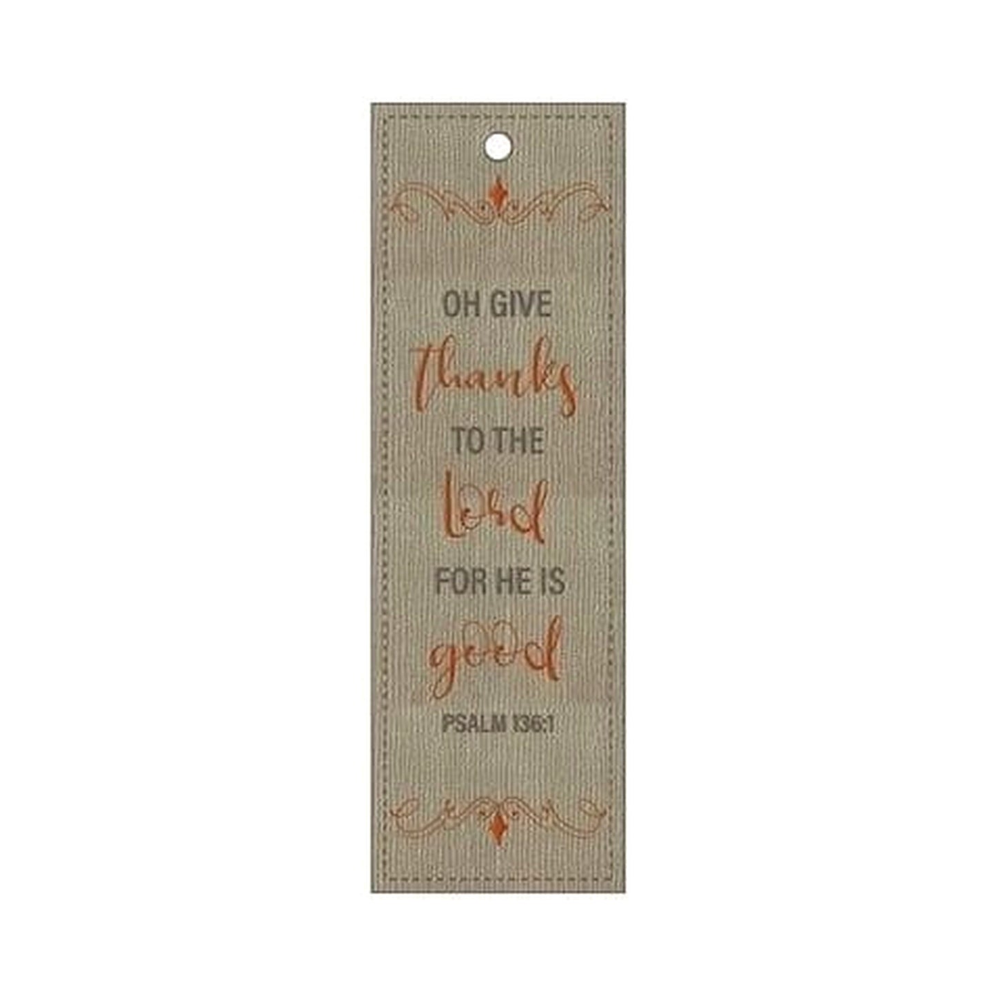 Bookmark Lux/Lth Grey - Give Thanks