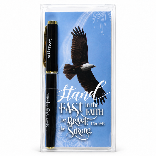 Pen Gel Black - Stand Fast in the Faith