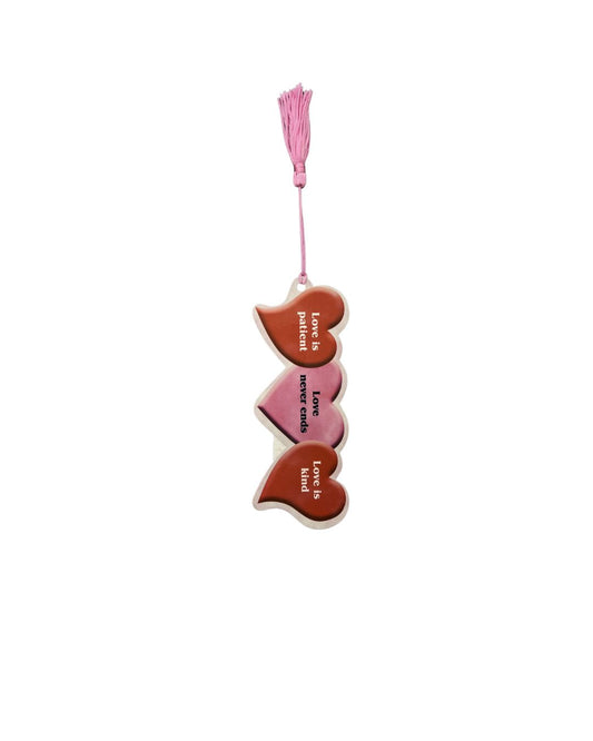 Love - Hearts - Bookmarks with Tassel