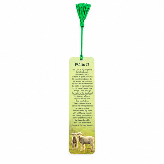 Psalms 23 - Bookmarks with Tassel