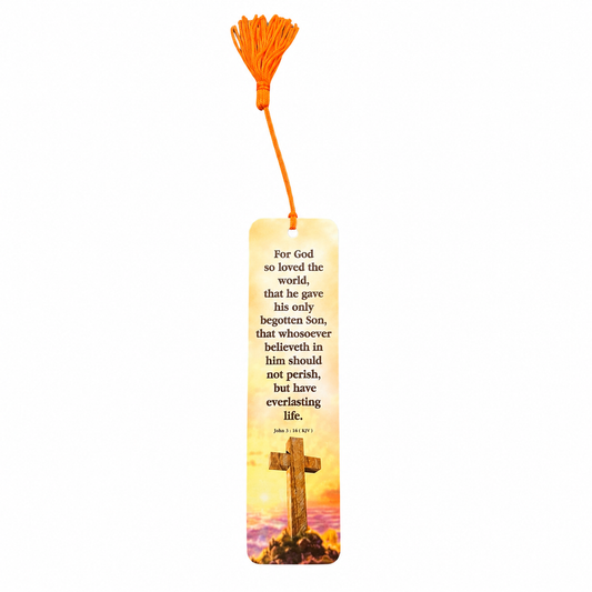 John 3:16 - Bookmarks with Tassel