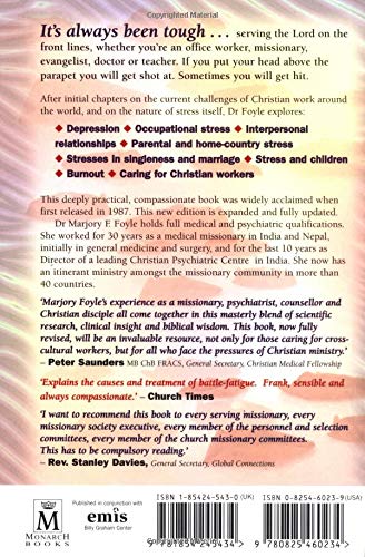 Honourably Wounded - Stress Among Christian (Revised And Upd
