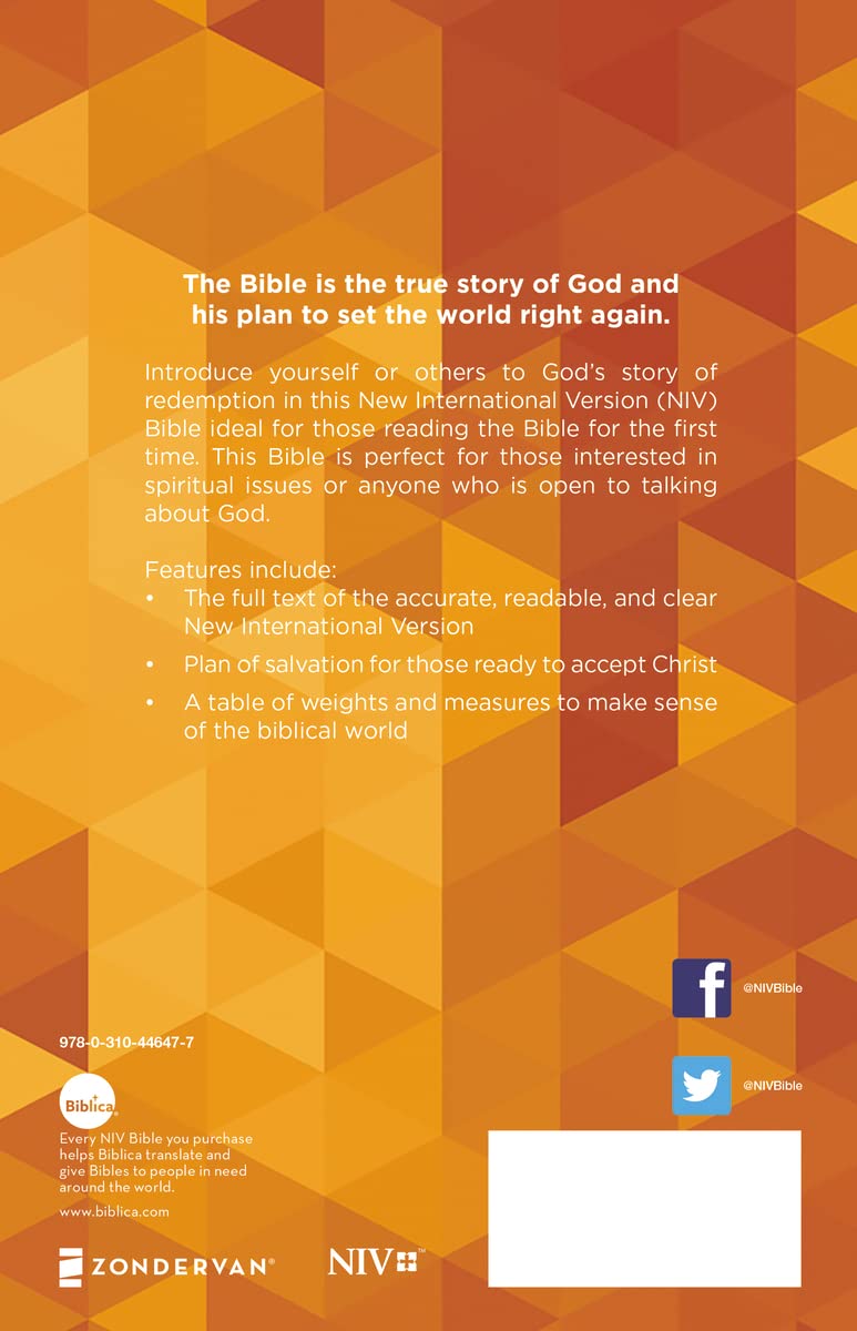 NIV Value Outreach Bible