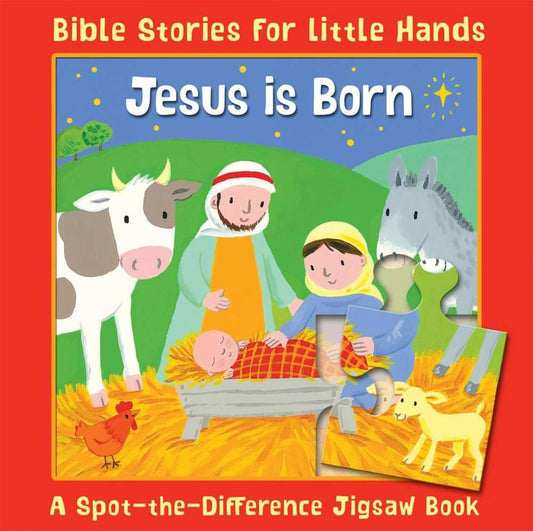 Jesus Is Born - Spot The Difference Jigsaw Book