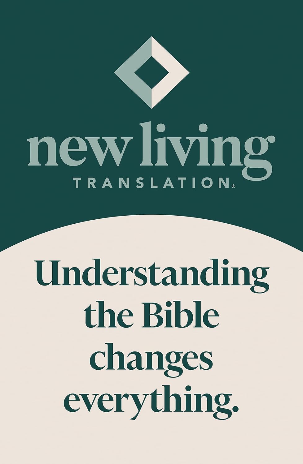 NLT Bible Thinline Ref with Cross L/P - Black Lthlike- Zip/ Filament