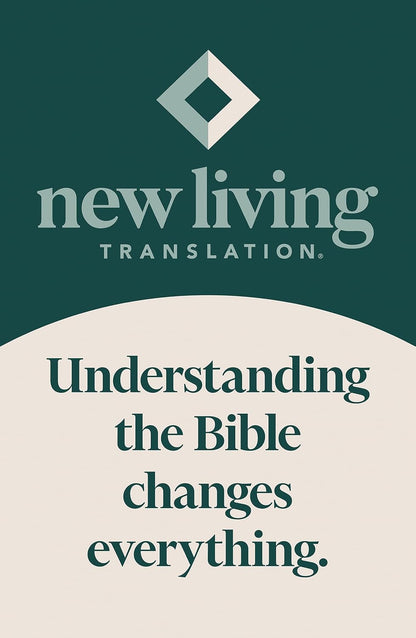 NLT Bible Thinline Ref with Cross L/P - Black Lthlike- Zip/ Filament