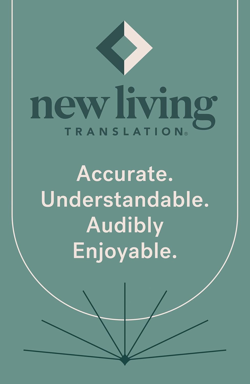 NLT  Bible Compact G/P Zip Filament Grey I/Lth