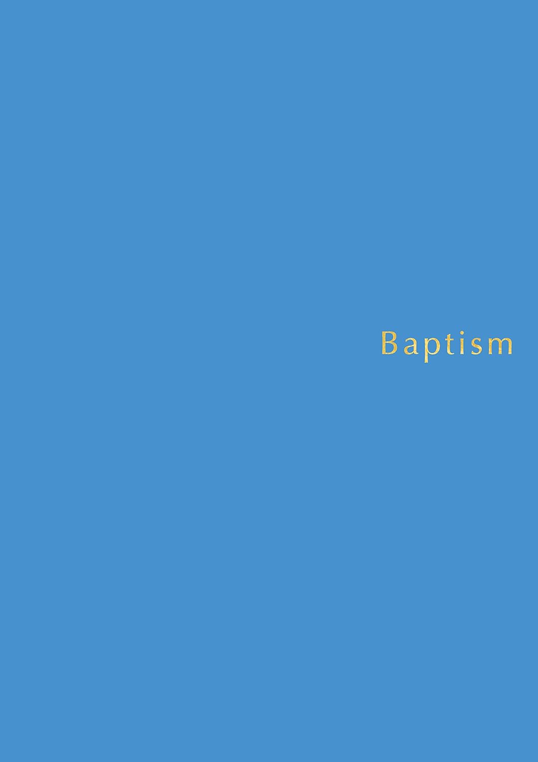 Register of Baptisms