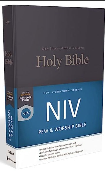 NIV  Bible 2011 Pew Navy H/B