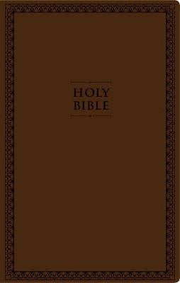 NIV  Value Thinline L/P Brown Im/Lth Comfort Print