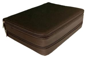 Bible Cover/Organiser Brown Leatherlook (Large)