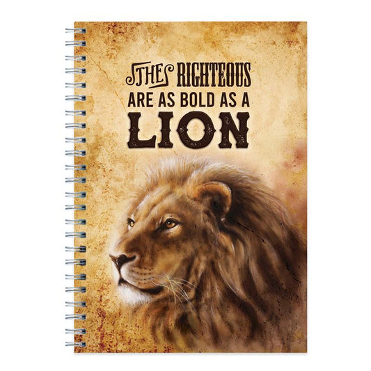 Journal Spiral - The Righteous are as Bold as a Lion