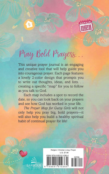 The Prayer Map for Gutsy Girls (Faith Maps)