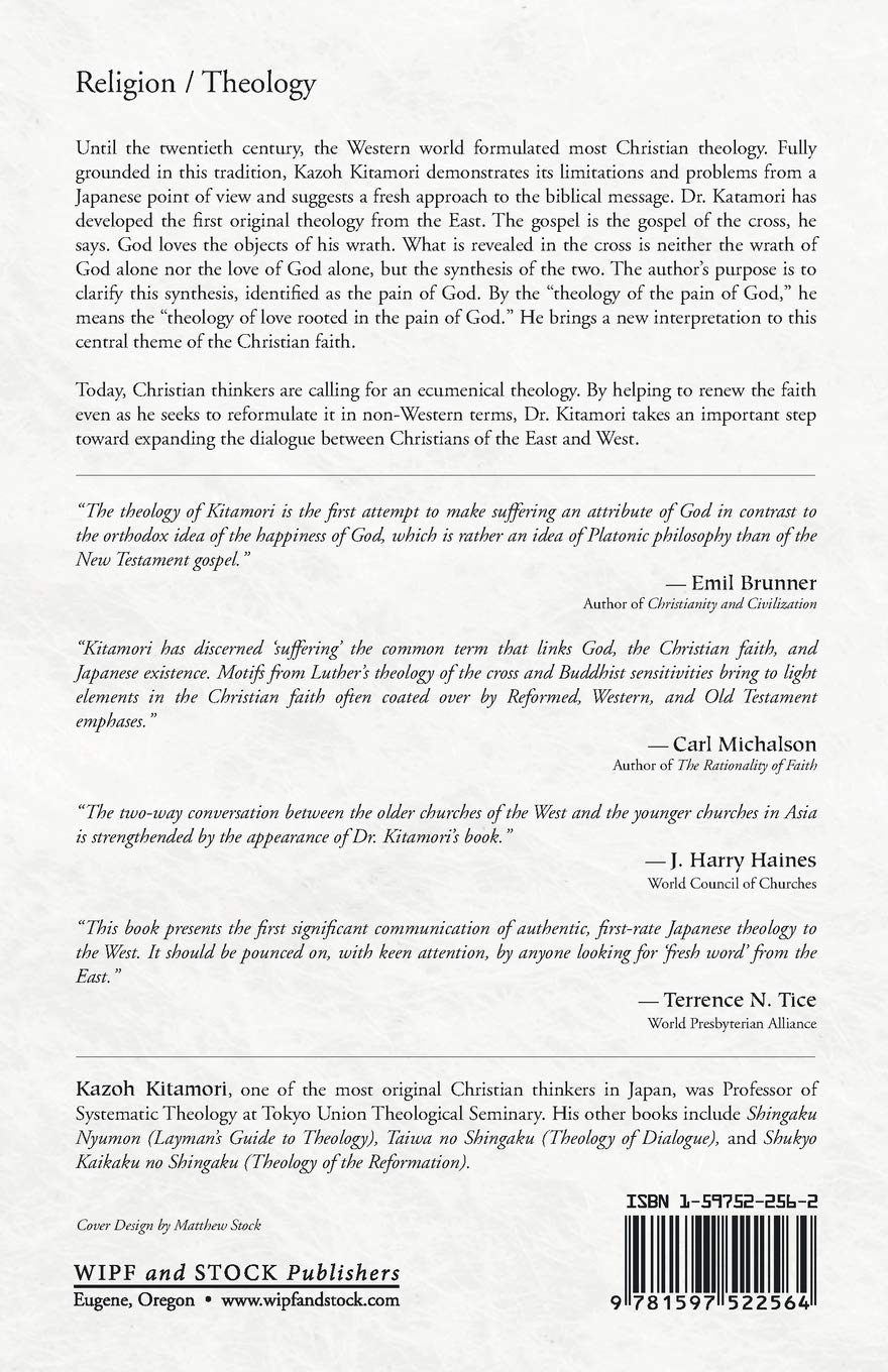 Theology Of The Pain Of God