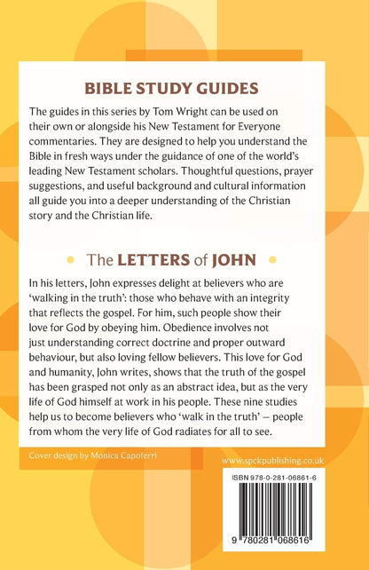 Letters Of John Nt Wright For Everyone Bible Study Guide