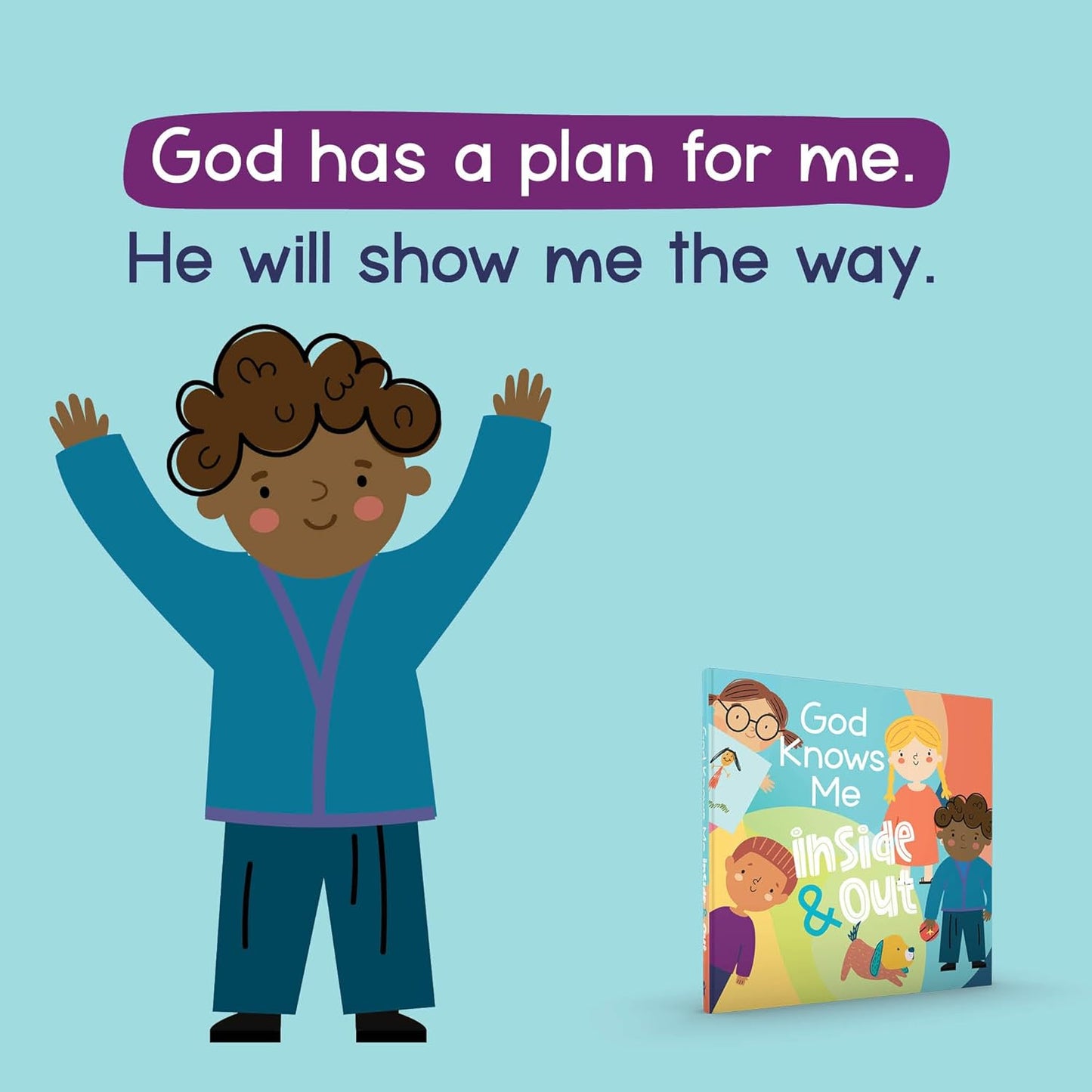 God Knows Me Inside and Out by Kayla Stevens, Board Book