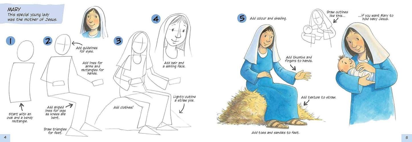 How to Draw Nativity