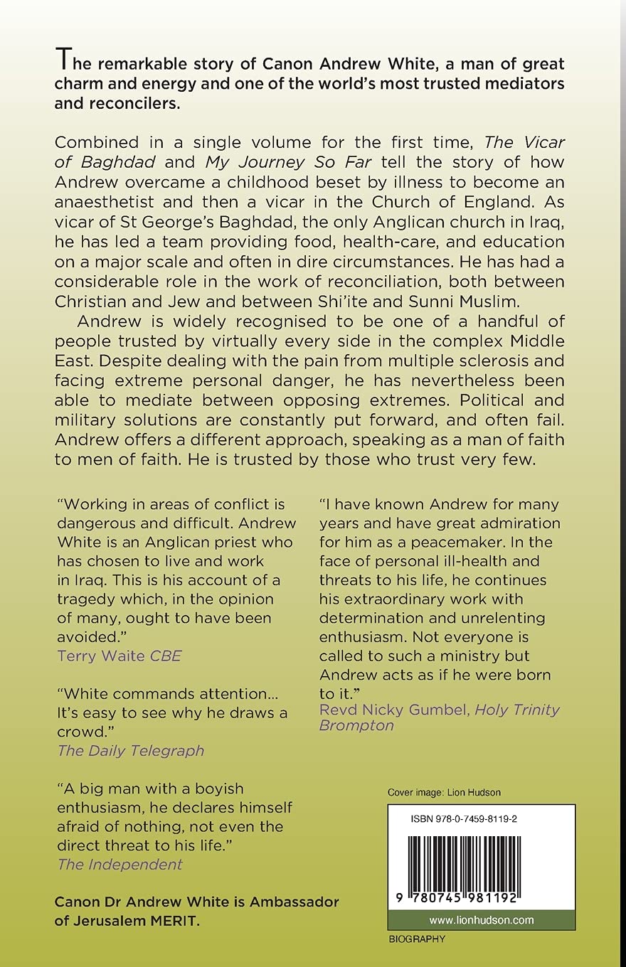 Vicar of Baghdad - My Journey So Far by Andrew White