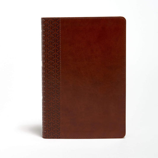 KJV Everyday Study Bible - British Tan Leather touch