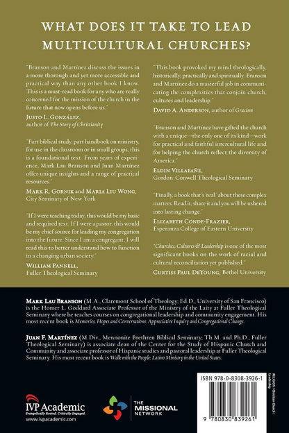 Churches Cultures & Leadership - Mark Lau Branson & Juan F. Martinez