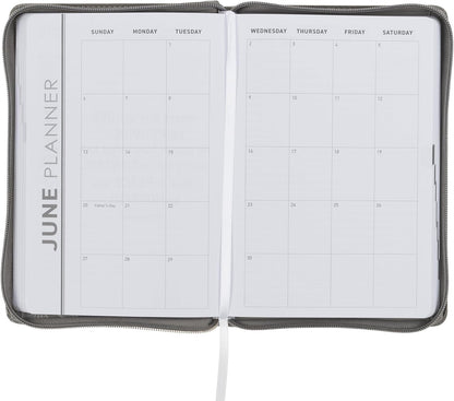 2027 12-Month Executive Diary/Planner, Zippered: Trust in the ...