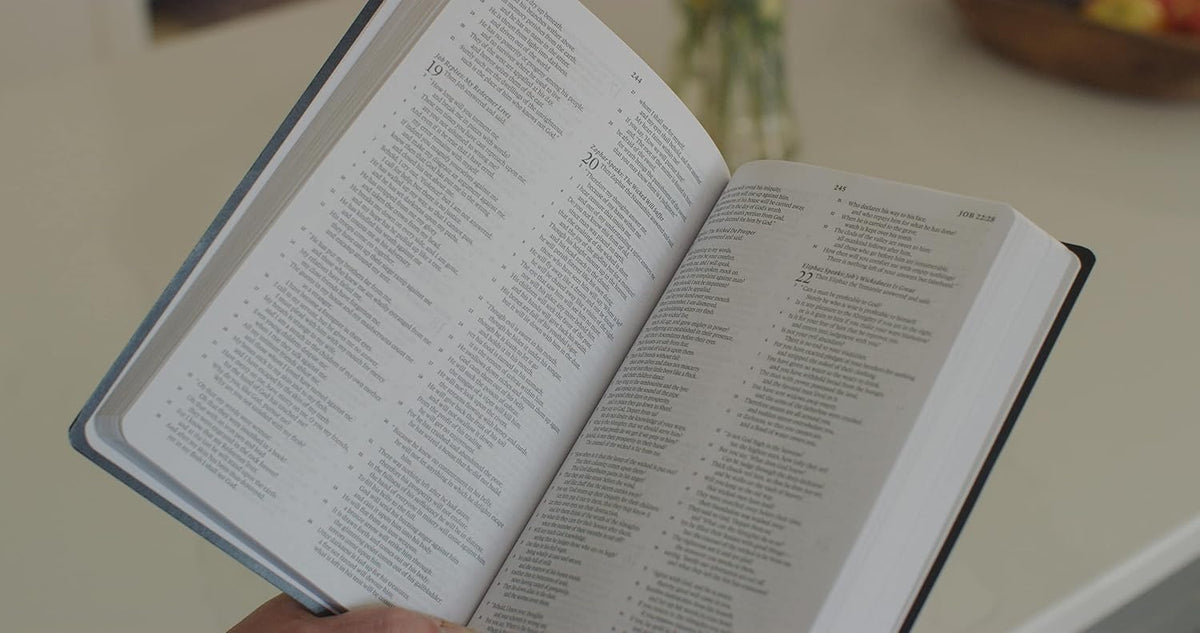 ESV Gift and Award Bible Blue Trutone