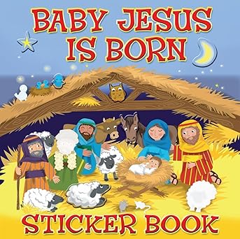 Baby Jesus Is Born Sticker