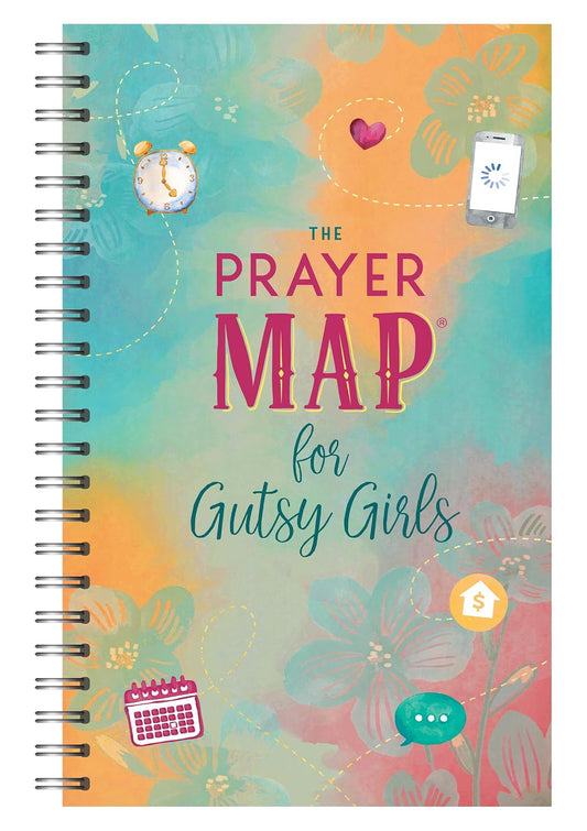 The Prayer Map for Gutsy Girls (Faith Maps)