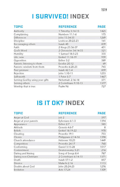 Tyndale NLT Boys Life Application Study Bible (Papeback)