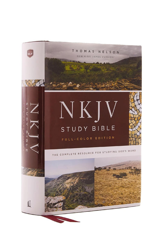 NKJV  Study Bible Full Colour Ed - H/B