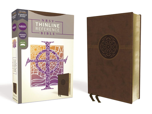 NRSV  Bible Thinline Ref Brown Lth/soft