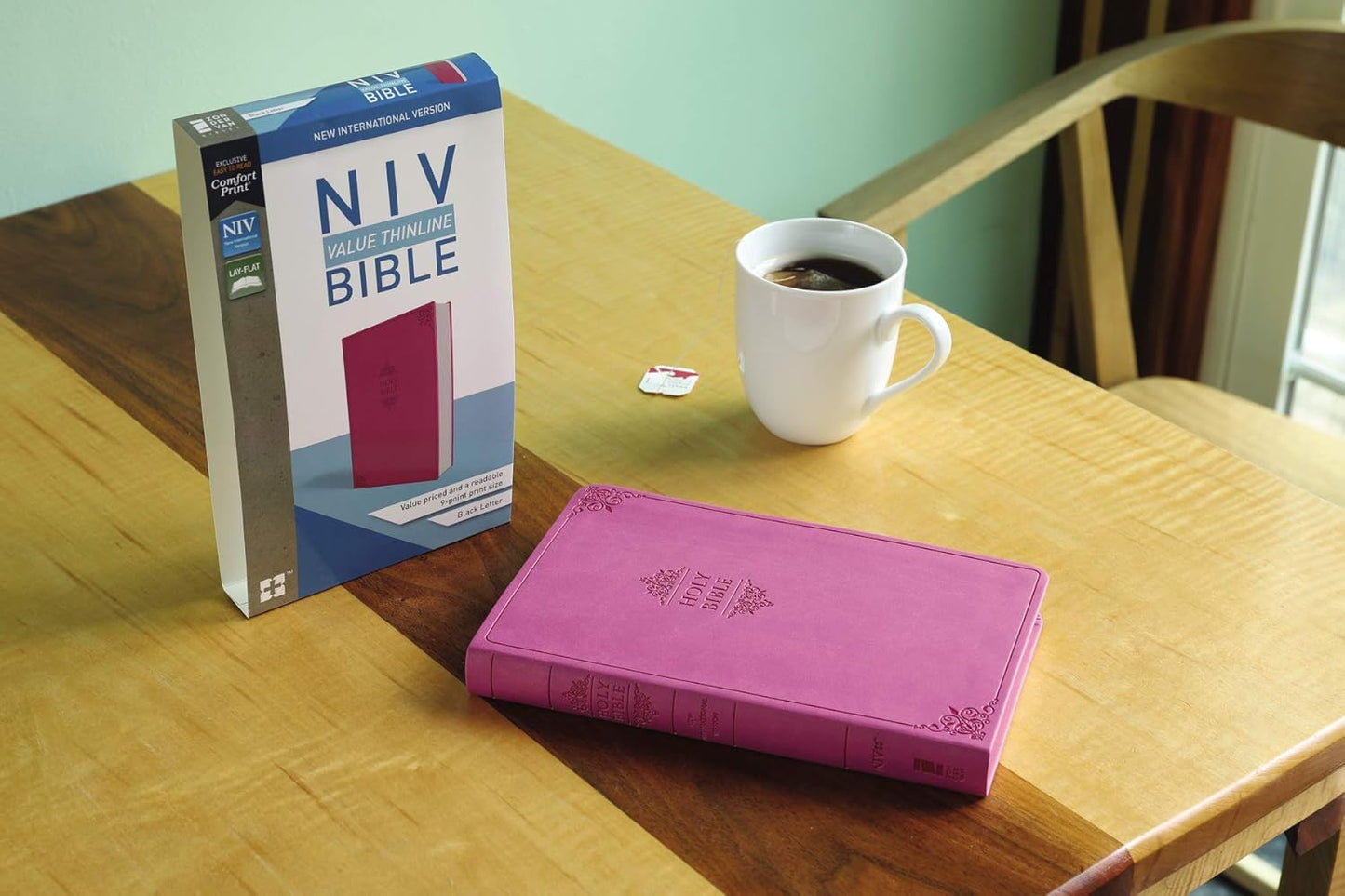 NIV Value Thinline Bible Pink I/L