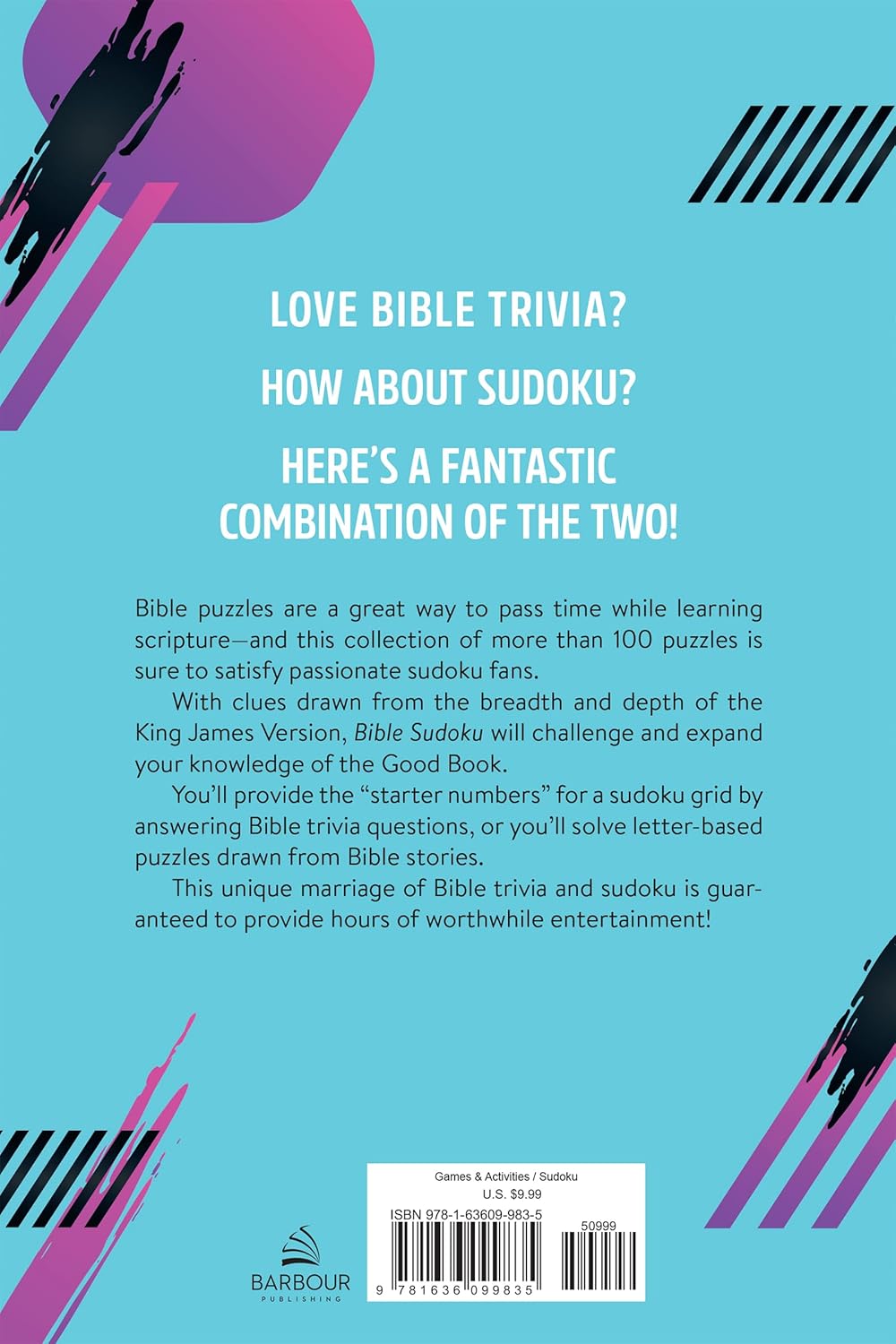 Bible Sudoku: More Than 100 Puzzles to Test Your Trivia ...