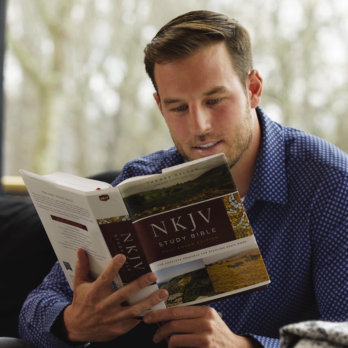 NKJV  Study Bible Full Colour Ed - H/B