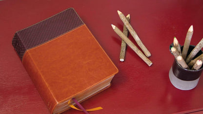 NIV Study Bible, Fully Revised Edition, L/P, Comfort Print, Brown