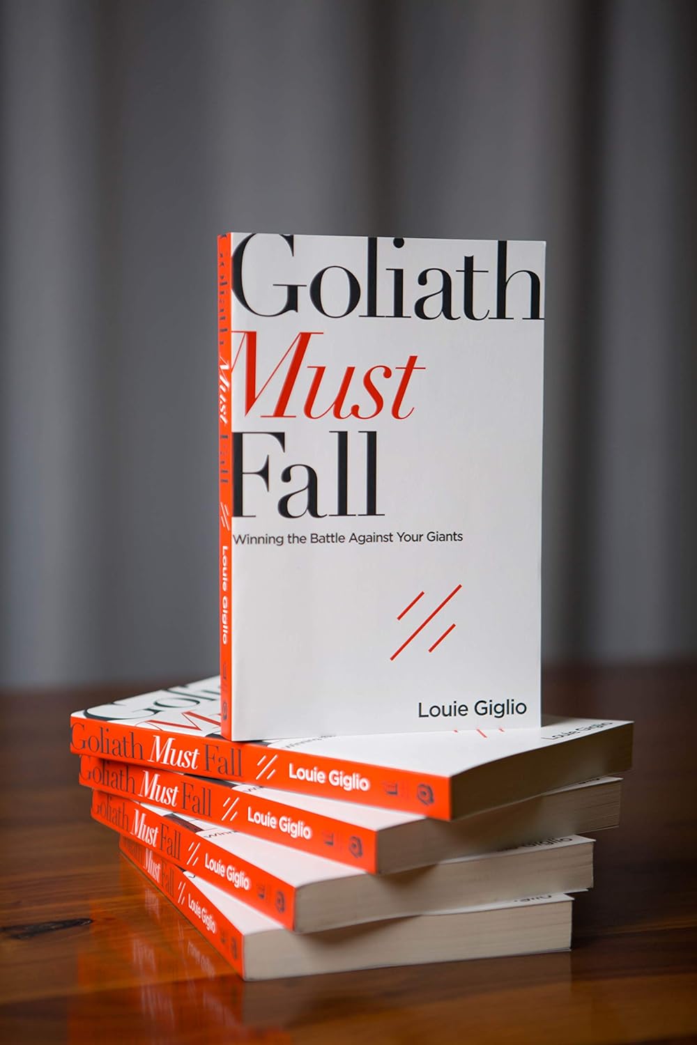Goliath Must Fall - Louie Giglio – Church Stores