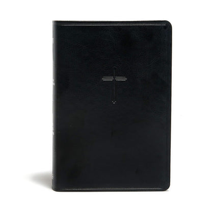 KJV Everyday Study Bible, Black Leathertouch: Black Letter, Study Notes, Illustr