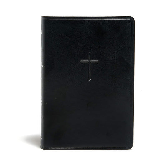 KJV Everyday Study Bible, Black Leathertouch: Black Letter, Study Notes, Illustr