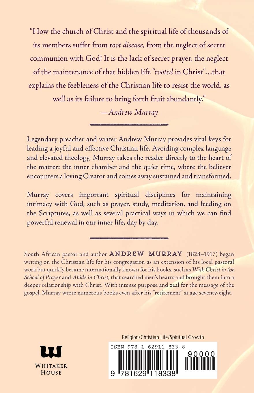 The Inner Chamber And The Inner Life - Andrew Murray