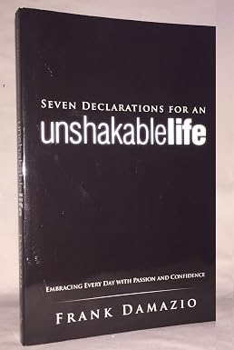 Seven declarations for An Unshakable Life