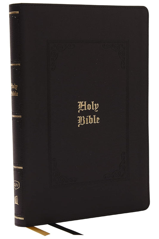 KJV  Bible Thinline Giant Print Black Leathersoft