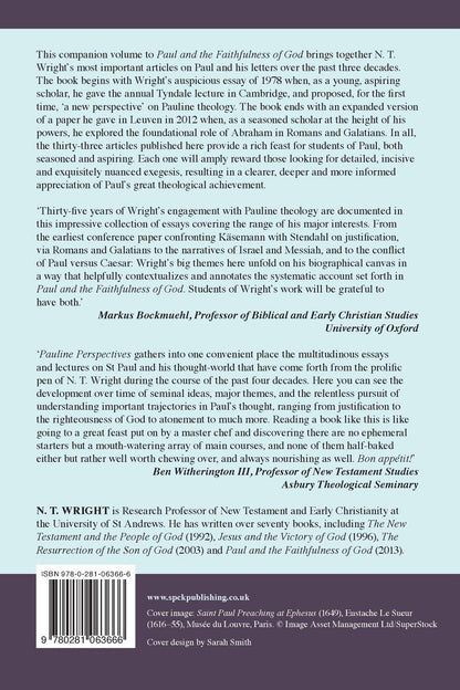 Pauline Perspectives By Nt Wright