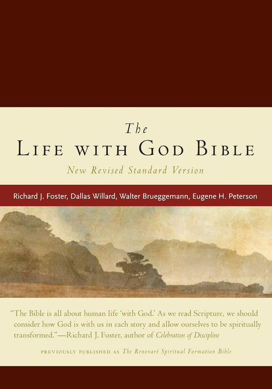 NRSV  Bible Life With God Bible Brown Lth/soft