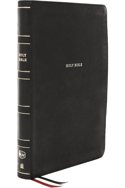 NKJV  Bible Thinline Ref L/P Black (Im/Leather)